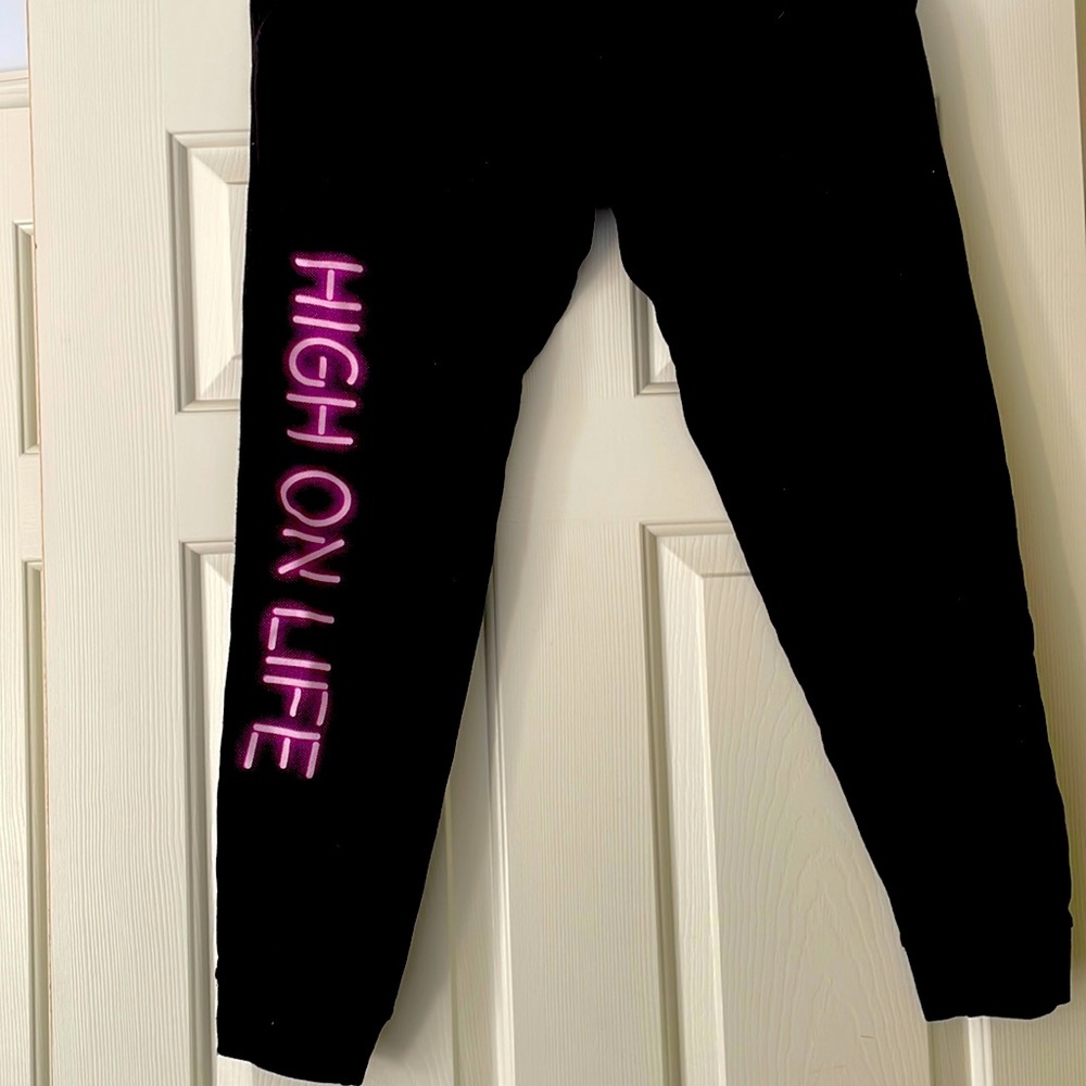 Sadie crowell high on life sweat pants rarely worn  excellent condition